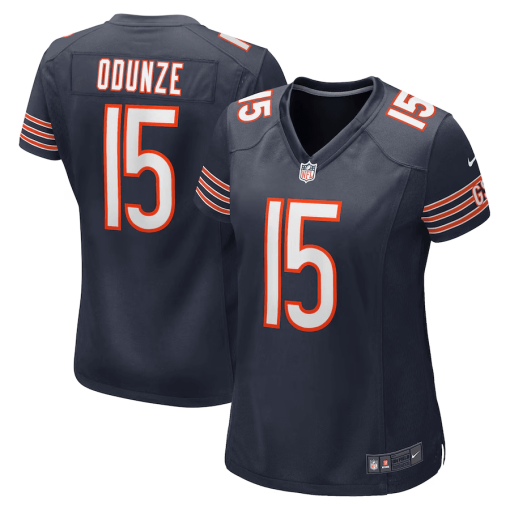 Rome Odunze Chicago Bears Nike Women’s Game Jersey – Navy