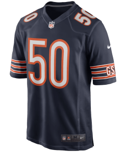 Alternative view of Mike Singletary Chicago Bears Nike Game Retired Player Jersey – Navy