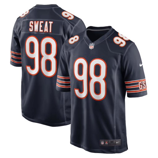 Montez Sweat Chicago Bears Nike Game Jersey – Navy