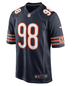 Alternative view of Montez Sweat Chicago Bears Nike Game Jersey – Navy