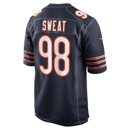 Montez Sweat Chicago Bears Nike Game Jersey – Navy - Image 3