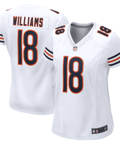 Caleb Williams Chicago Bears Nike Women’s Game Player Jersey – White