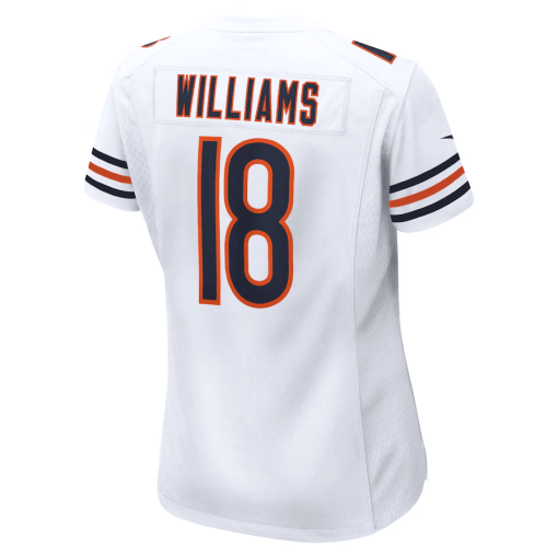 Caleb Williams Chicago Bears Nike Women’s Game Player Jersey – White - Image 3