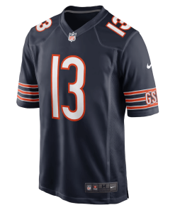 Alternative view of Keenan Allen Chicago Bears Nike Team Game Jersey – Navy