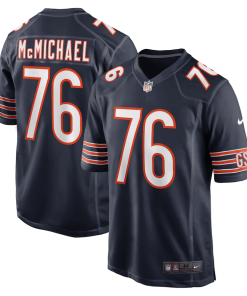 Steve McMichael Chicago Bears Nike Retired Player Game Jersey – Navy