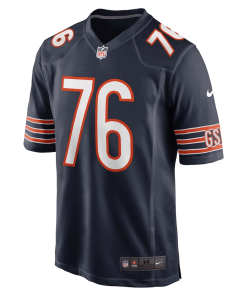 Alternative view of Steve McMichael Chicago Bears Nike Retired Player Game Jersey – Navy