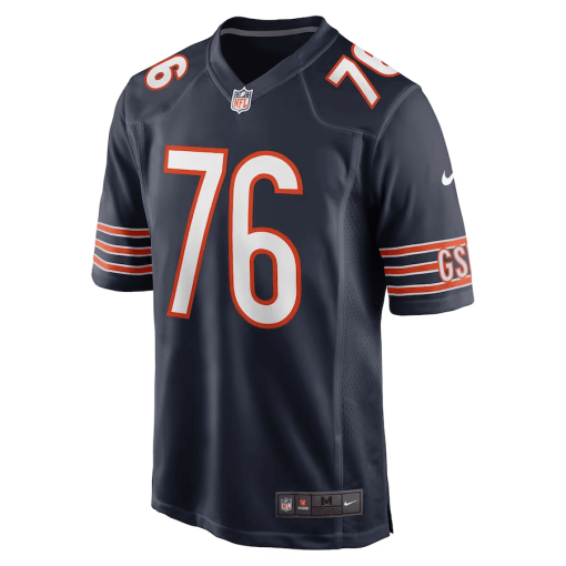 Steve McMichael Chicago Bears Nike Retired Player Game Jersey – Navy - Image 2