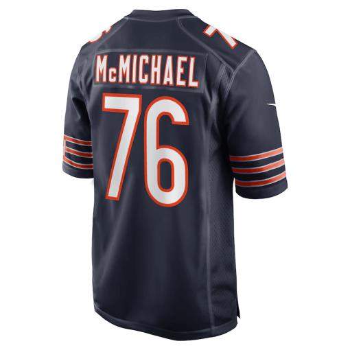 Steve McMichael Chicago Bears Nike Retired Player Game Jersey – Navy - Image 3