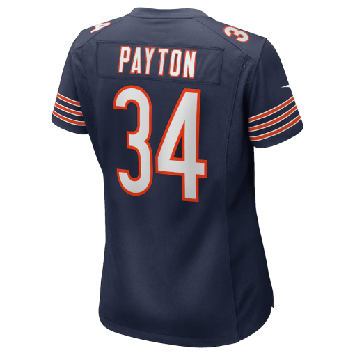 Walter Payton Chicago Bears Nike Women’s Game Retired Player Jersey – Navy - Image 3