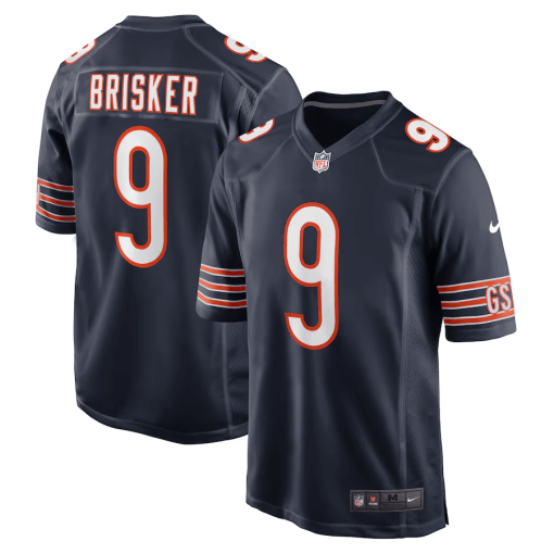 Jaquan Brisker Chicago Bears Nike Game Player Jersey – Navy