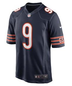 Alternative view of Jaquan Brisker Chicago Bears Nike Game Player Jersey – Navy