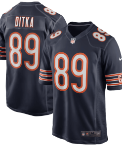 Mike Ditka Chicago Bears Nike Game Retired Player Jersey – Navy