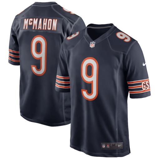 Jim McMahon Chicago Bears Nike Game Retired Player Jersey – Navy