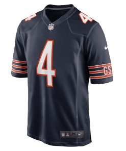Alternative view of D’Andre Swift Chicago Bears Nike Game Jersey – Navy