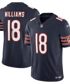 Caleb Williams Chicago Bears Nike Vapor F.U.S.E. Limited Jersey – Navy