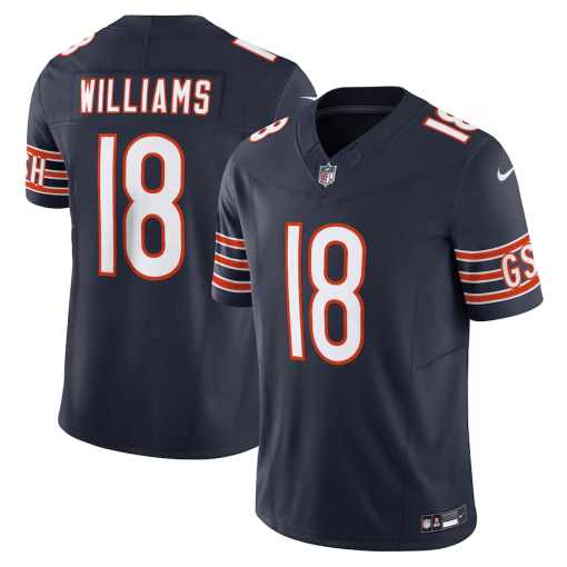 Caleb Williams Chicago Bears Nike Vapor F.U.S.E. Limited Jersey – Navy