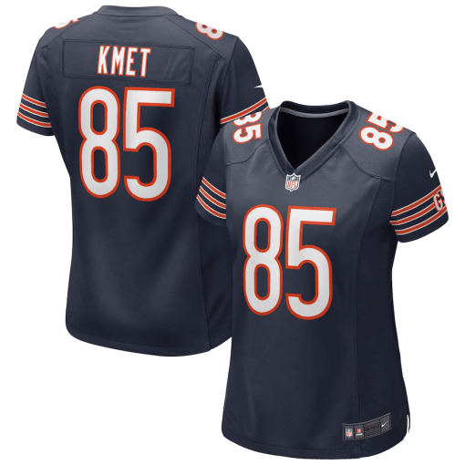 Cole Kmet Chicago Bears Nike Women’s Game Jersey – Navy