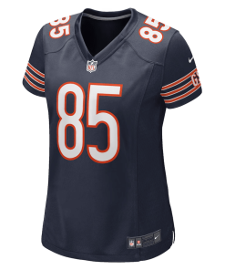 Alternative view of Cole Kmet Chicago Bears Nike Women’s Game Jersey – Navy