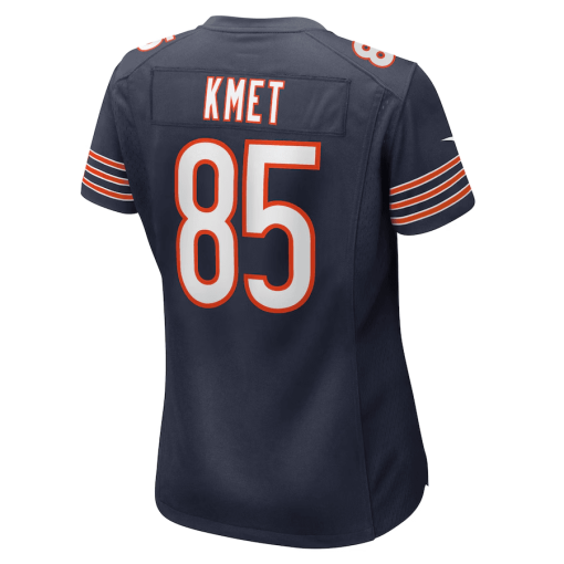 Cole Kmet Chicago Bears Nike Women’s Game Jersey – Navy - Image 3