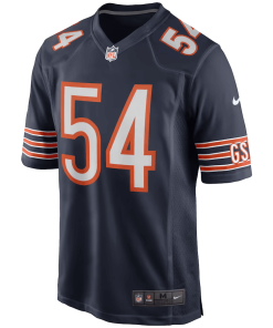 Alternative view of Brian Urlacher Chicago Bears Nike Game Retired Player Jersey – Navy