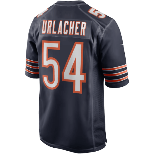 Brian Urlacher Chicago Bears Nike Game Retired Player Jersey – Navy - Image 3