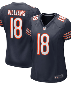 Caleb Williams Chicago Bears Nike Women’s Player Game Jersey – Navy