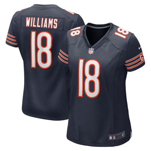 Caleb Williams Chicago Bears Nike Women’s Player Game Jersey – Navy