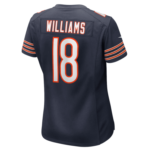 Caleb Williams Chicago Bears Nike Women’s Player Game Jersey – Navy - Image 3
