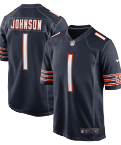 Jaylon Johnson Chicago Bears Nike Game Jersey – Navy