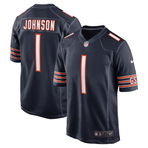 Jaylon Johnson Chicago Bears Nike Game Jersey – Navy