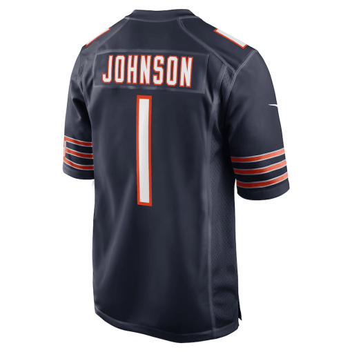 Jaylon Johnson Chicago Bears Nike Game Jersey – Navy - Image 3