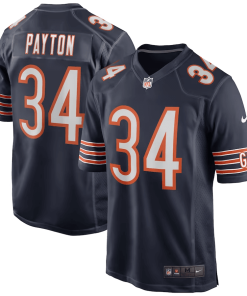 Walter Payton Chicago Bears Nike Game Retired Player Jersey – Navy
