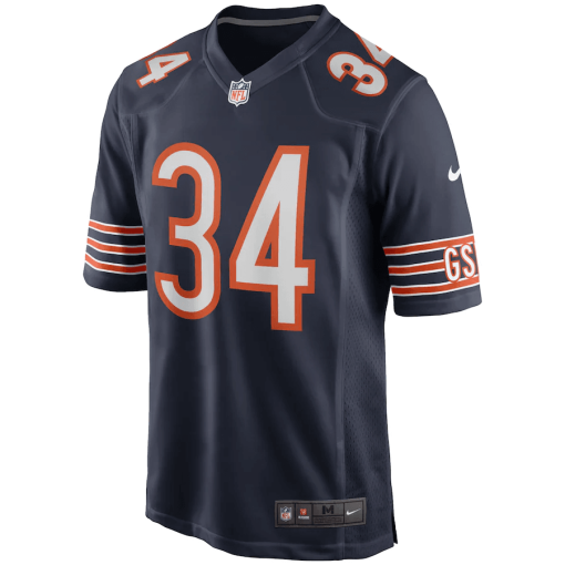 Walter Payton Chicago Bears Nike Game Retired Player Jersey – Navy - Image 2