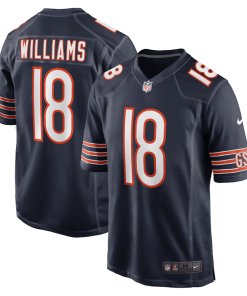 Caleb Williams Chicago Bears Nike Player Game Jersey – Navy