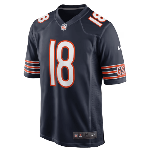 Caleb Williams Chicago Bears Nike Player Game Jersey – Navy - Image 2
