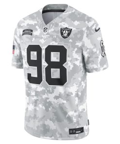 Nike 2024 Salute To Service Maxx Crosby Jersey