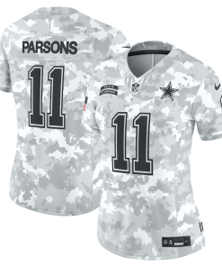 Alternative view of Micah Parsons Dallas Cowboys Nike Women’s 2024 Salute to Service Limited Jersey – Arctic Camo