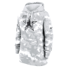 Dallas Cowboys Nike Women’s 2024 Salute To Service Club Fleece Pullover Hoodie – Arctic Camo