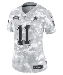 Micah Parsons Dallas Cowboys Nike Women’s 2024 Salute to Service Limited Jersey – Arctic Camo