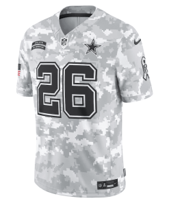 DaRon Bland Dallas Cowboys Nike 2024 Salute to Service Limited Jersey – Arctic Camo