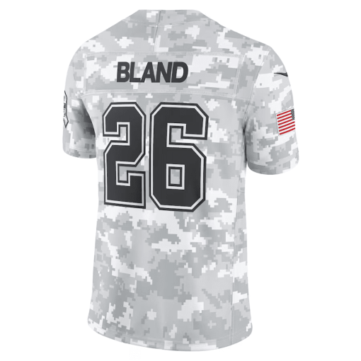 DaRon Bland Dallas Cowboys Nike 2024 Salute to Service Limited Jersey – Arctic Camo - Image 3