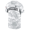 Dallas Cowboys Nike 2024 Salute To Service Performance T-Shirt – Arctic Camo