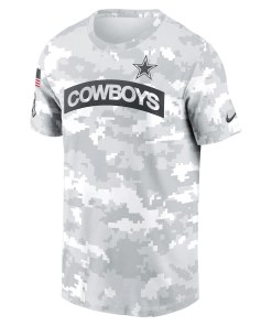 Dallas Cowboys Nike 2024 Salute To Service Performance T-Shirt – Arctic Camo