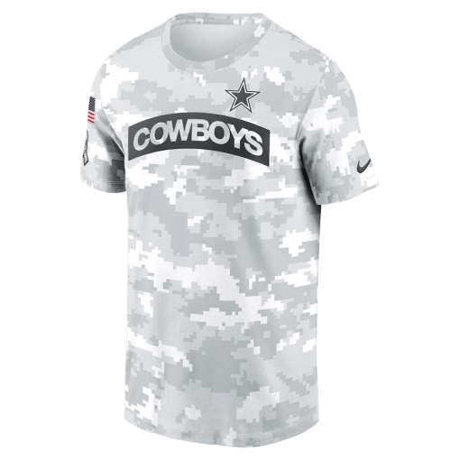 Dallas Cowboys Nike 2024 Salute To Service Performance T-Shirt – Arctic Camo