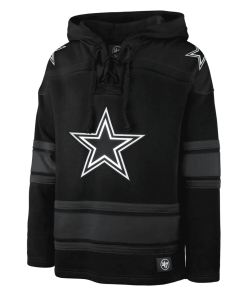 DALLAS COWBOYS ANTHRACITE SUPERIOR ’47 LACER HOOD