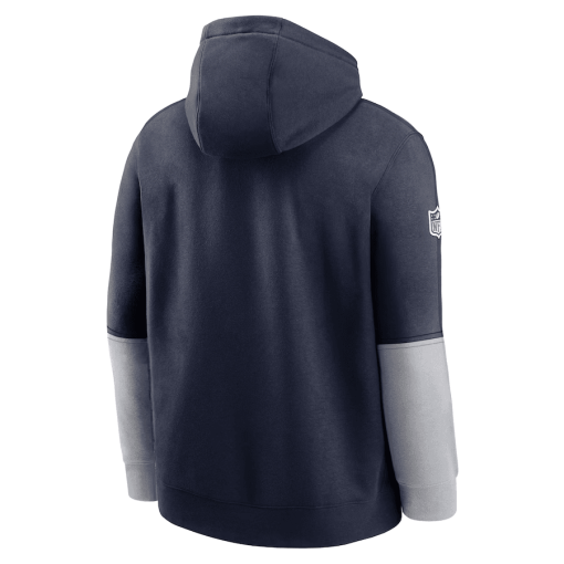 Men’s Nike Navy Dallas Cowboys 2024 Sideline Club Pullover Hoodie - Image 2