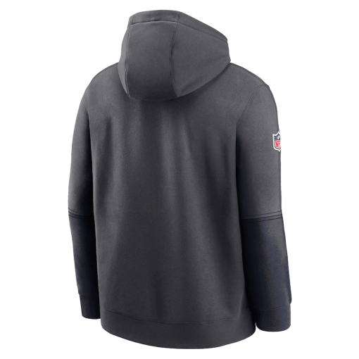 Men’s Nike Charcoal Dallas Cowboys 2024 Sideline Club Pullover Hoodie - Image 2