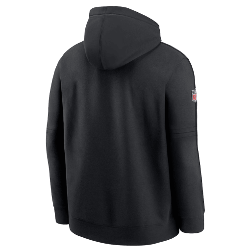 Men’s Nike Black Dallas Cowboys 2024 NFL Crucial Catch Club Pullover Hoodie - Image 2