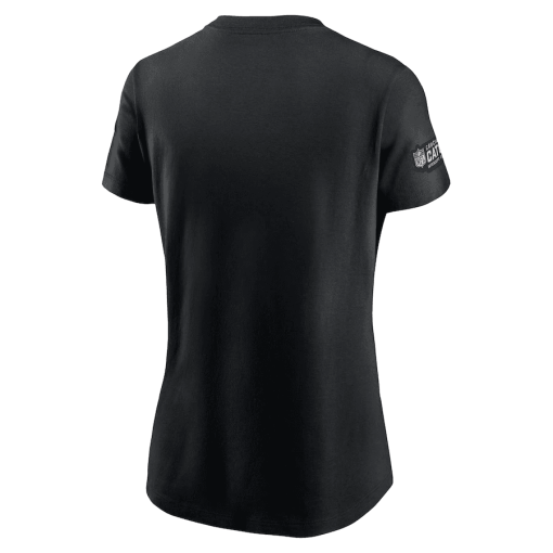 Women’s Nike Black Dallas Cowboys 2024 NFL Crucial Catch Tri-Blend T-Shirt - Image 2
