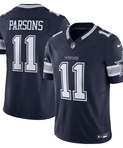 Men’s Nike Micah Parsons Navy Dallas Cowboys Vapor F.U.S.E. Limited Jersey